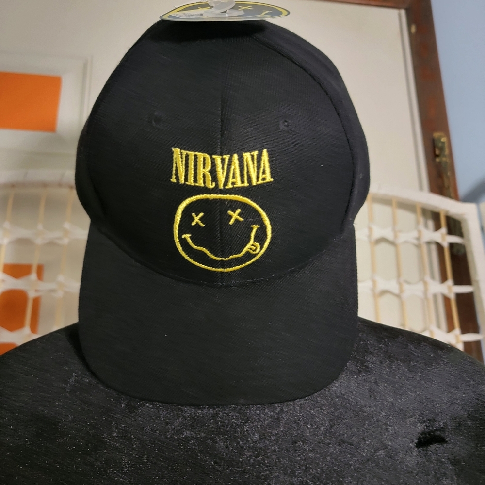 Nirvana NWT snap back hat